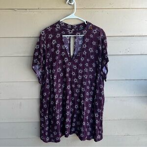 Torrid Star Tunic Top - Size 2x - Modest Celestial Casual
